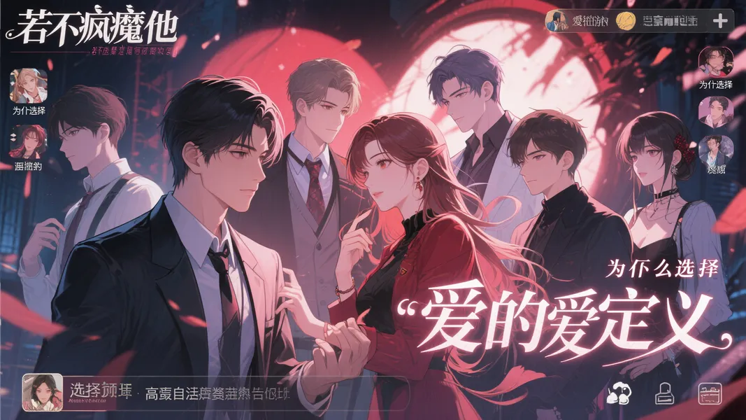 恋爱冒险新作《若不疯魔何言爱过》Switch版开启预订